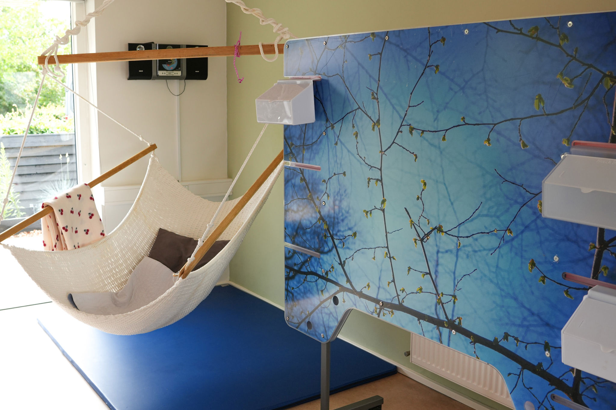 Hængekøje indendørs