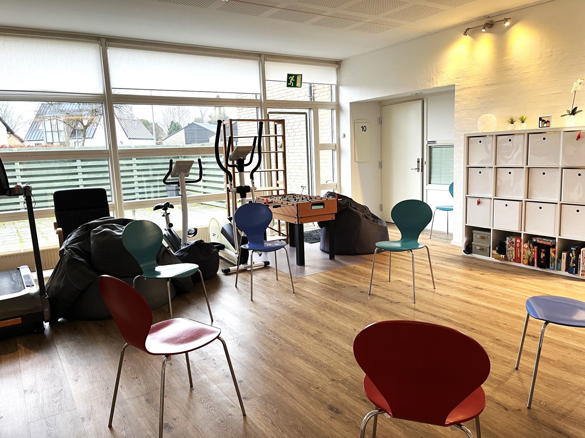 Langbrokrovej træningsrum