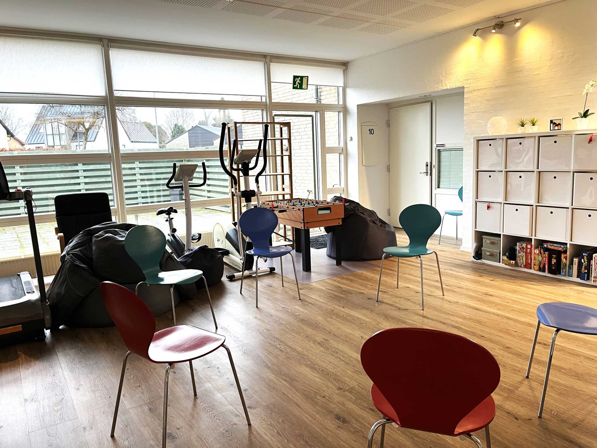 Langbrokrovej træningsrum