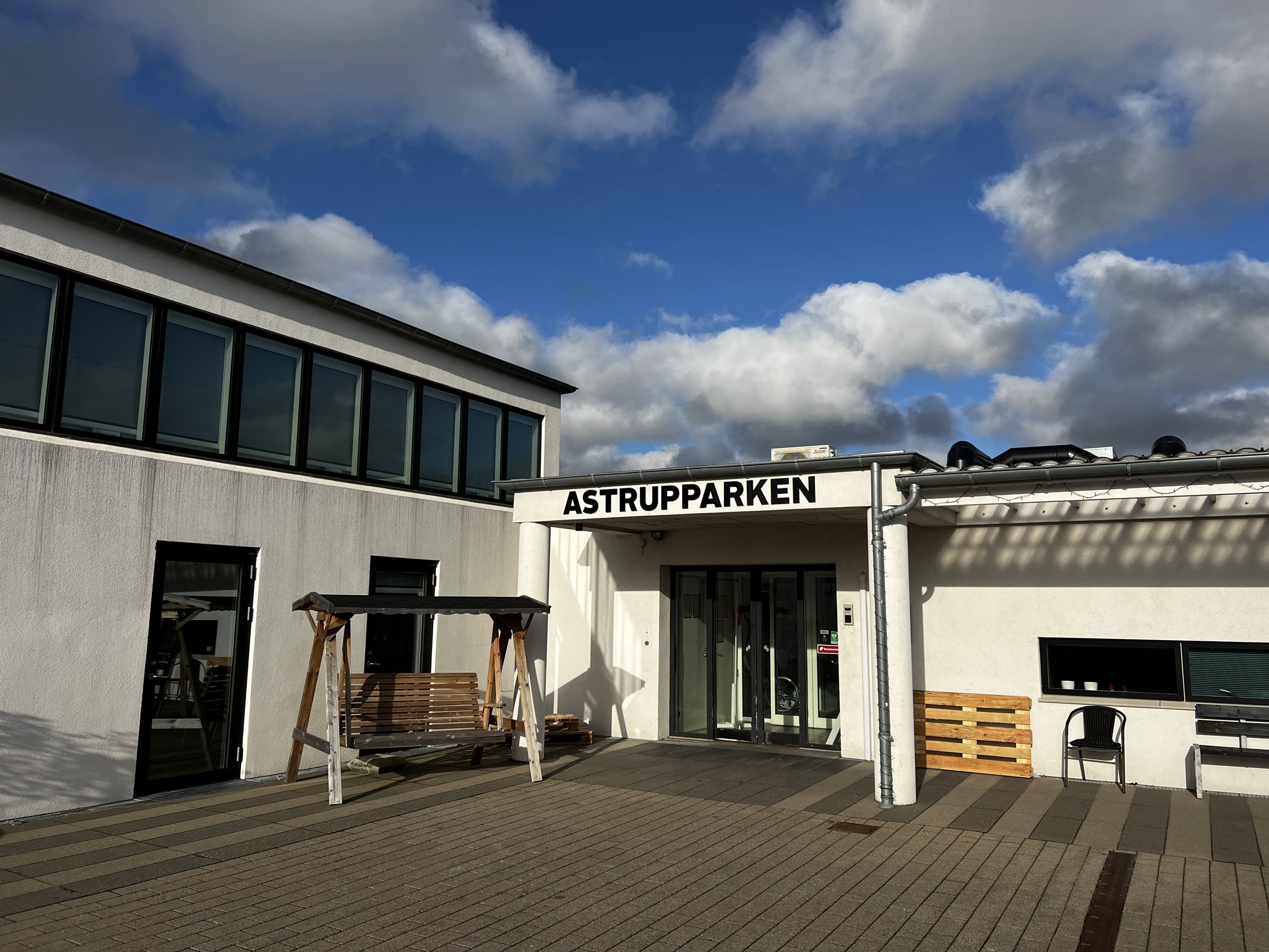 Indgang til Astrupparken