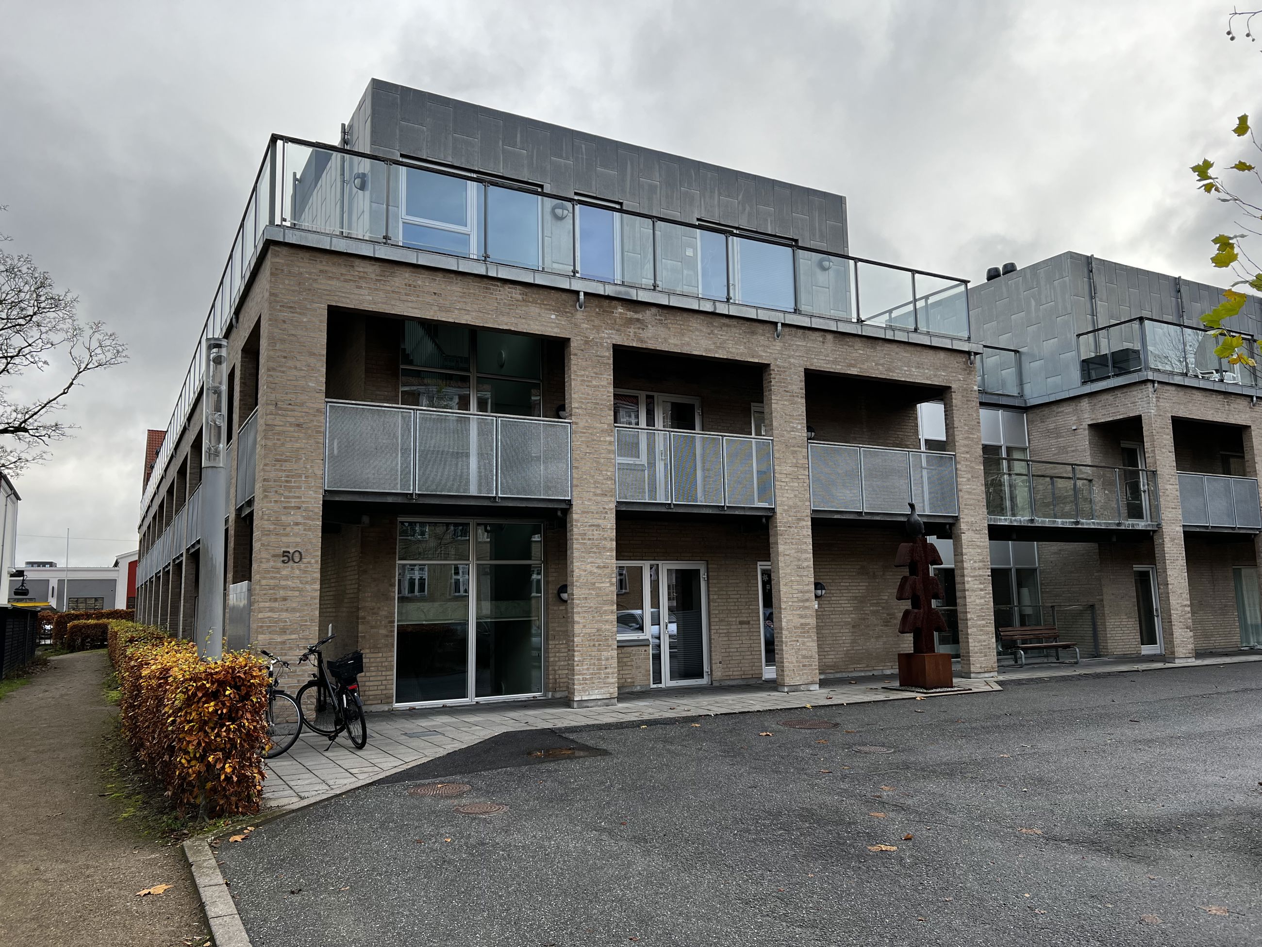 Ryesgade bygningen udefra