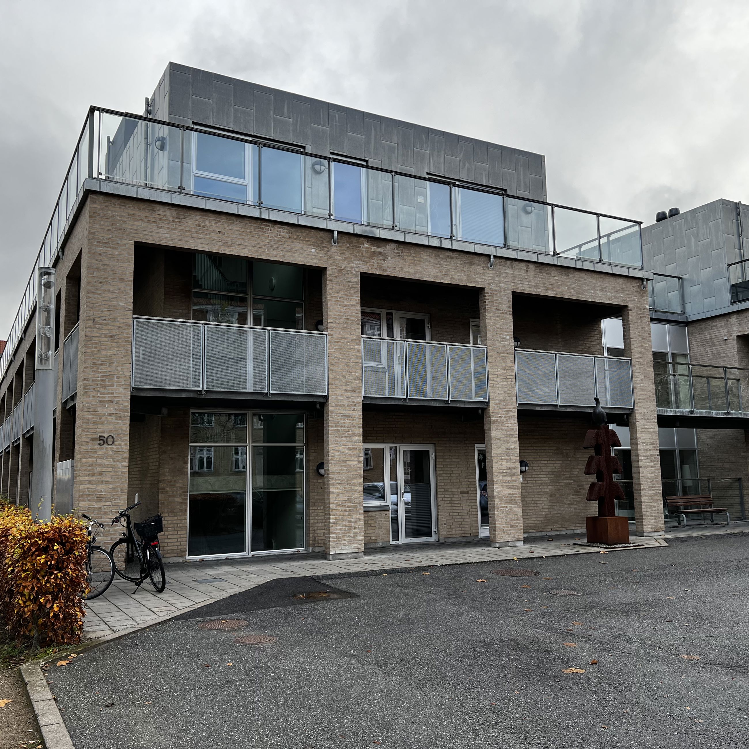 Ryesgade bygningen udefra