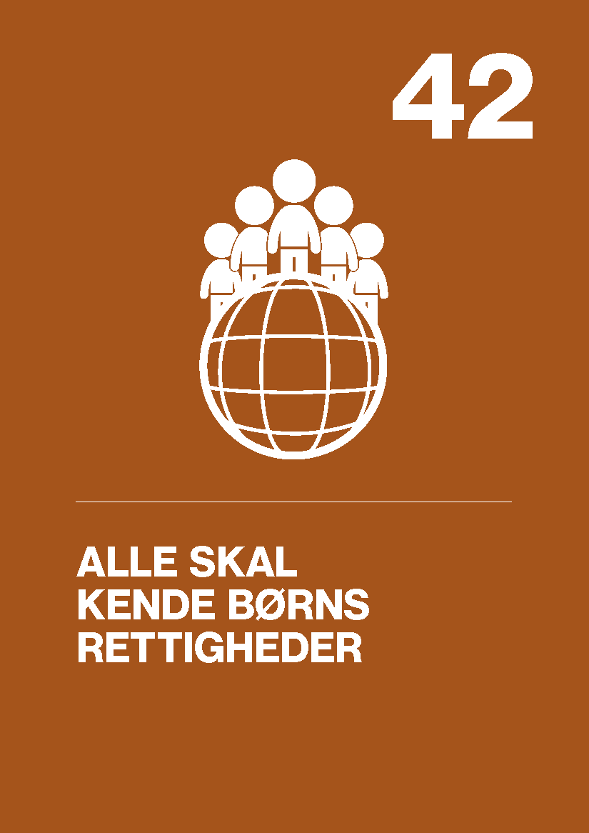 Børns rettighed nr. 42: Alle skal kende børns rettigheder