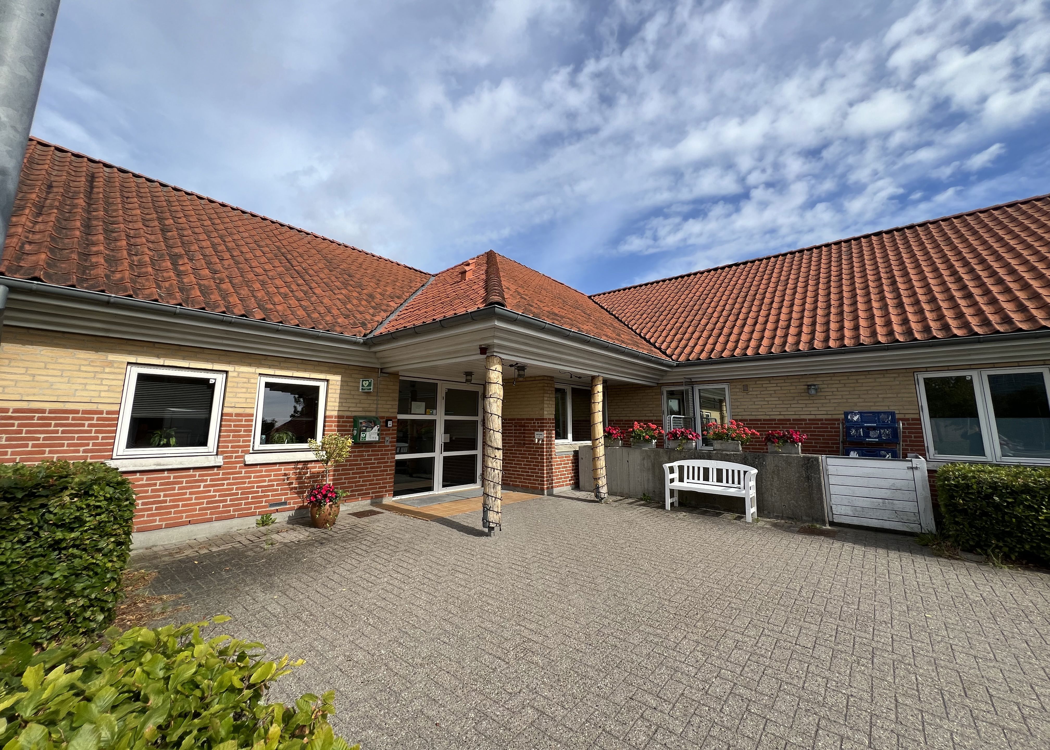 Danahus - hovedindgang