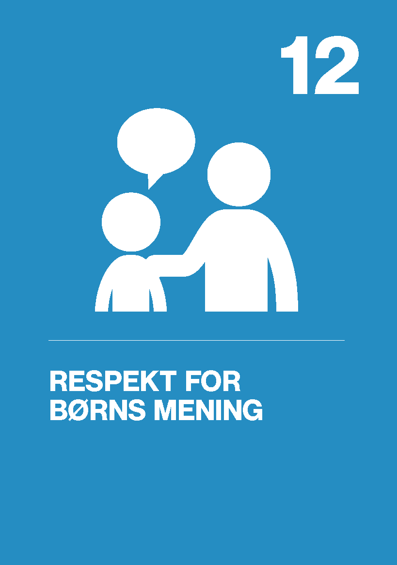 Børns rettighed nr. 12: Respekt for børns mening