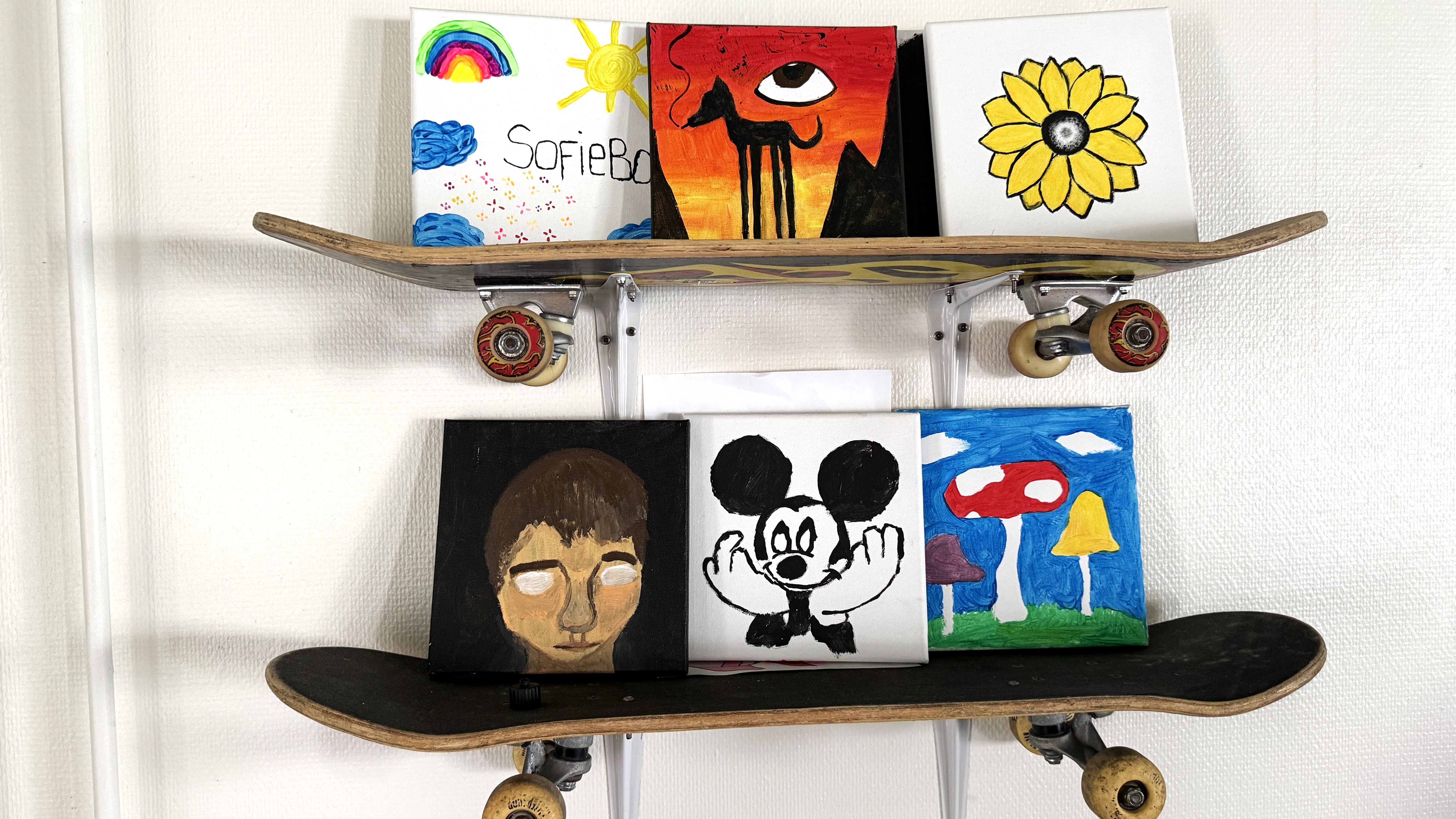 Malerier på Skateboards
