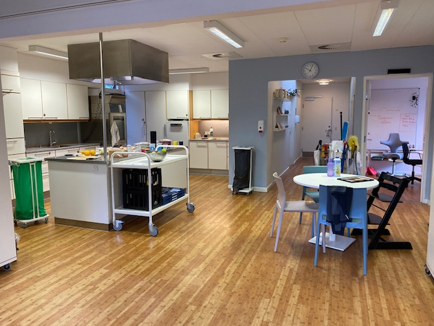 Vesterlund - stort køkken-allrum