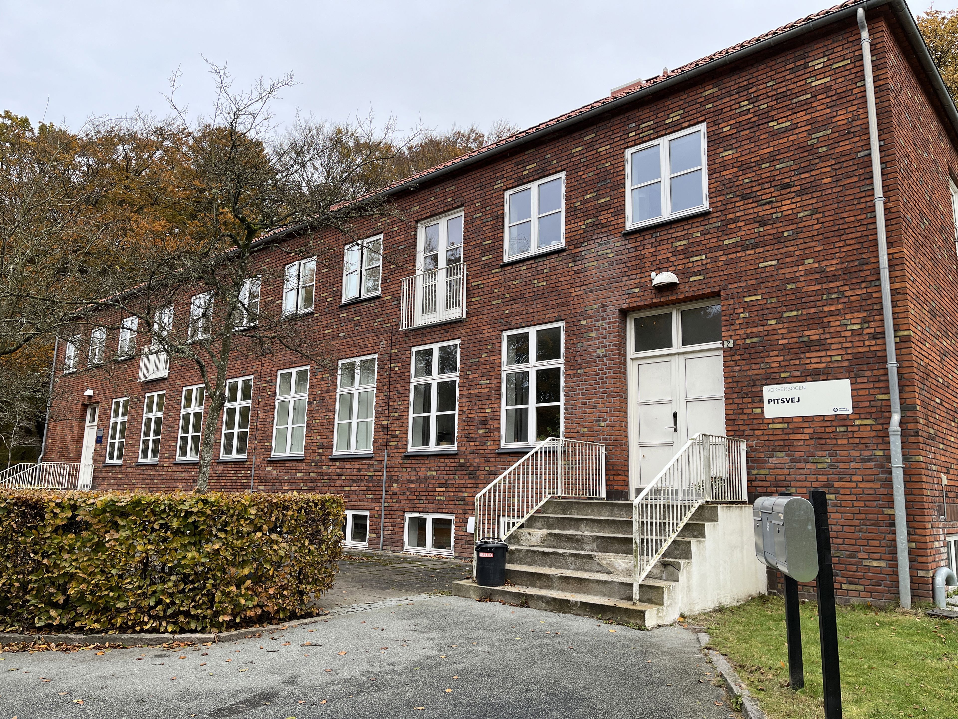 Facaden på Pitsvej
