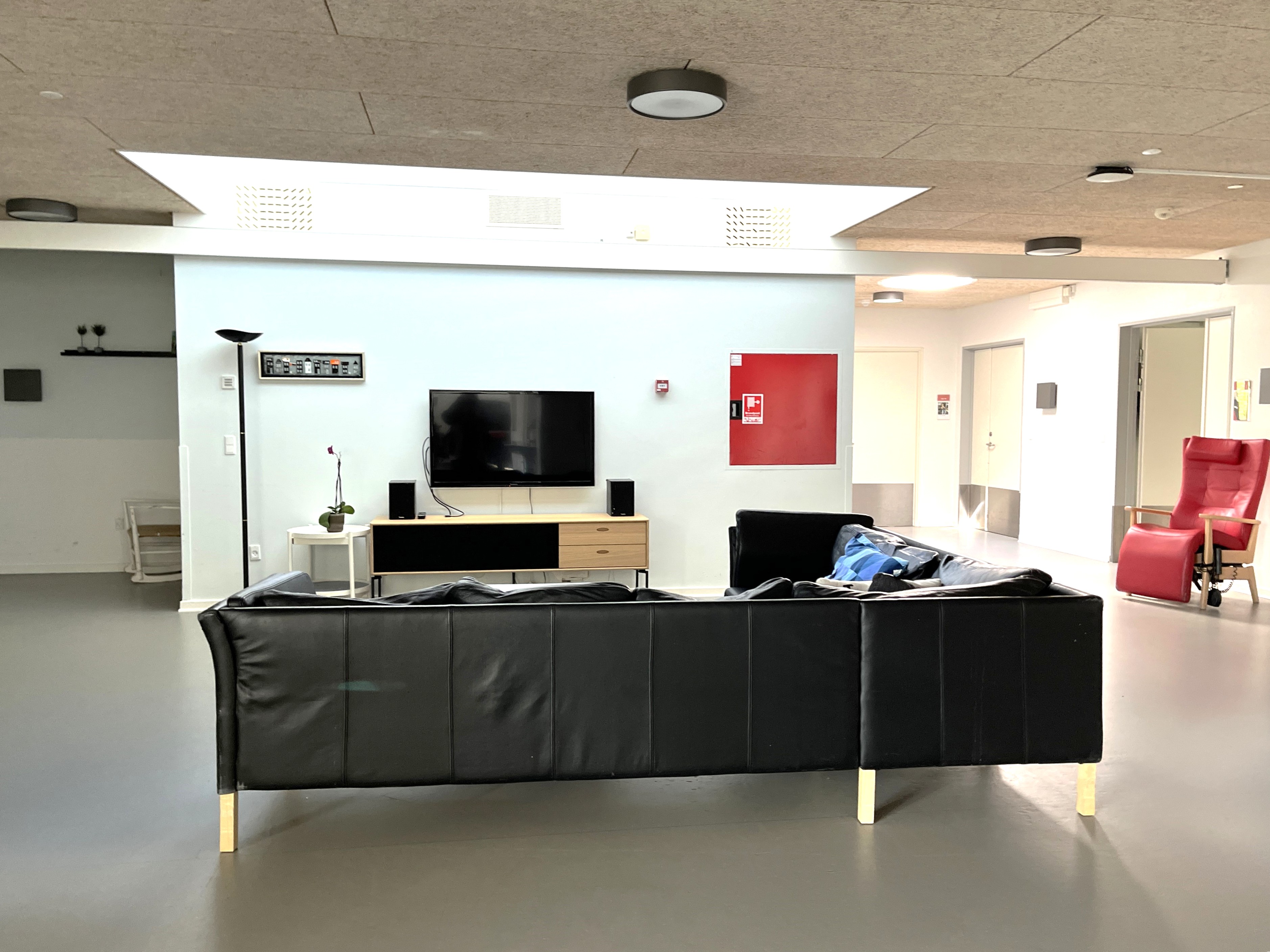 Sofahjørne På Ungdomshøjskolen