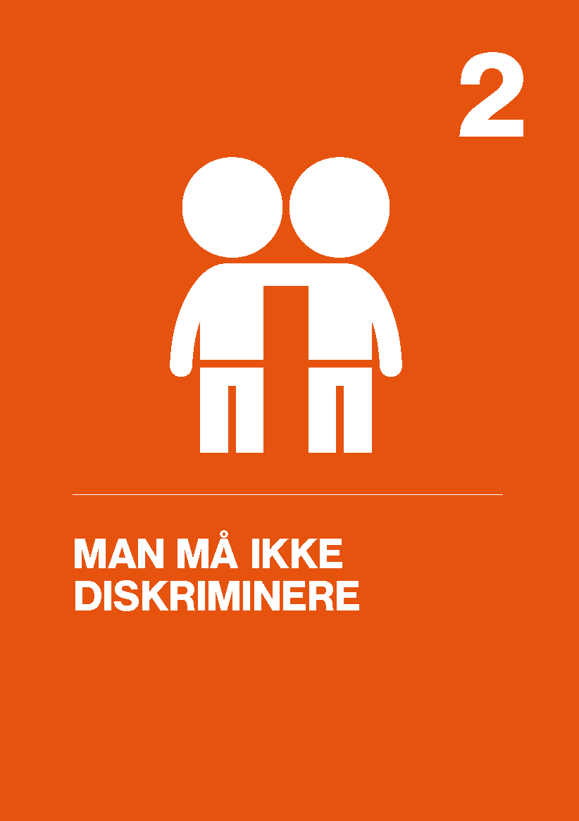 Børns rettighed nr. 2: Man må ikke diskriminere