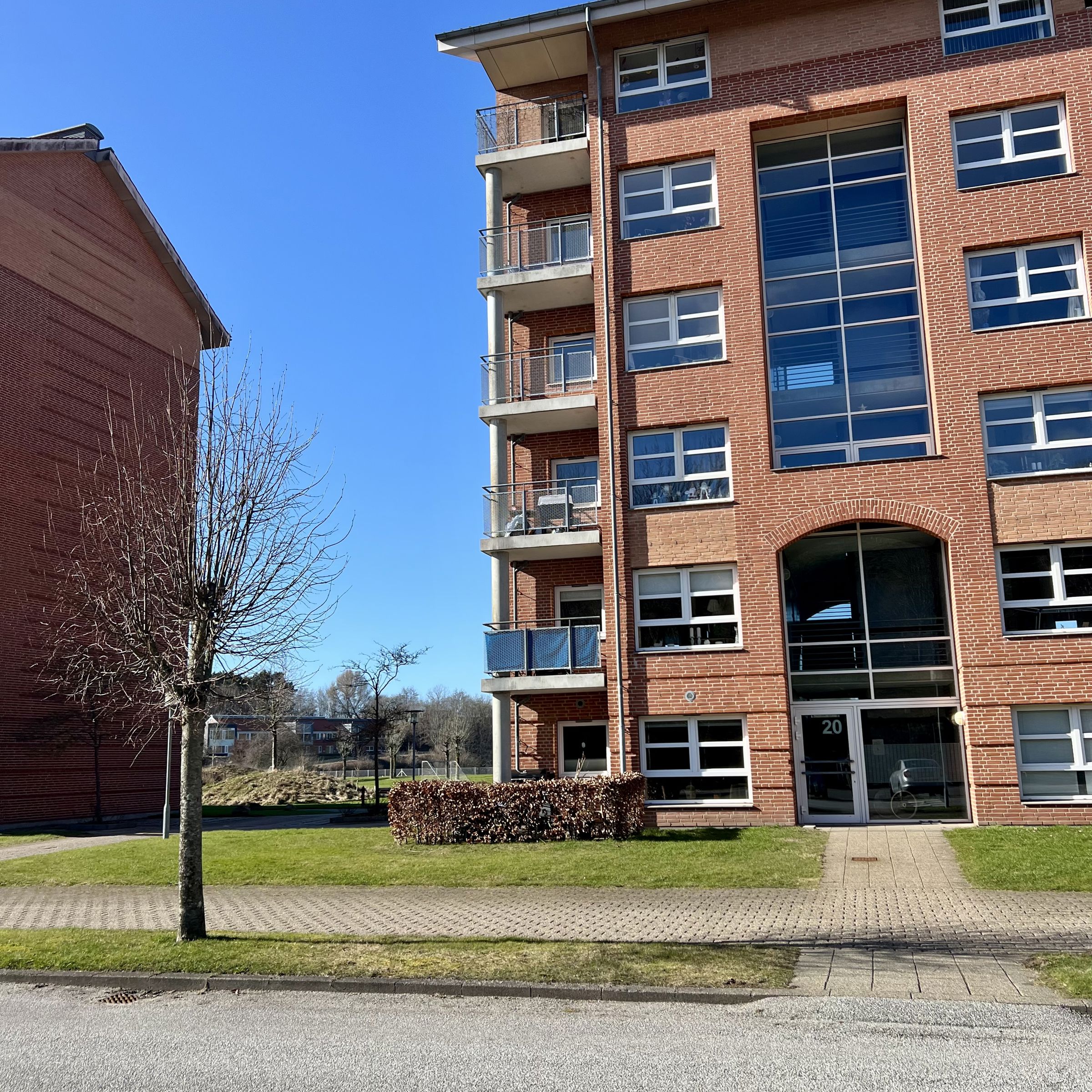 Lindholm Søpark udefra