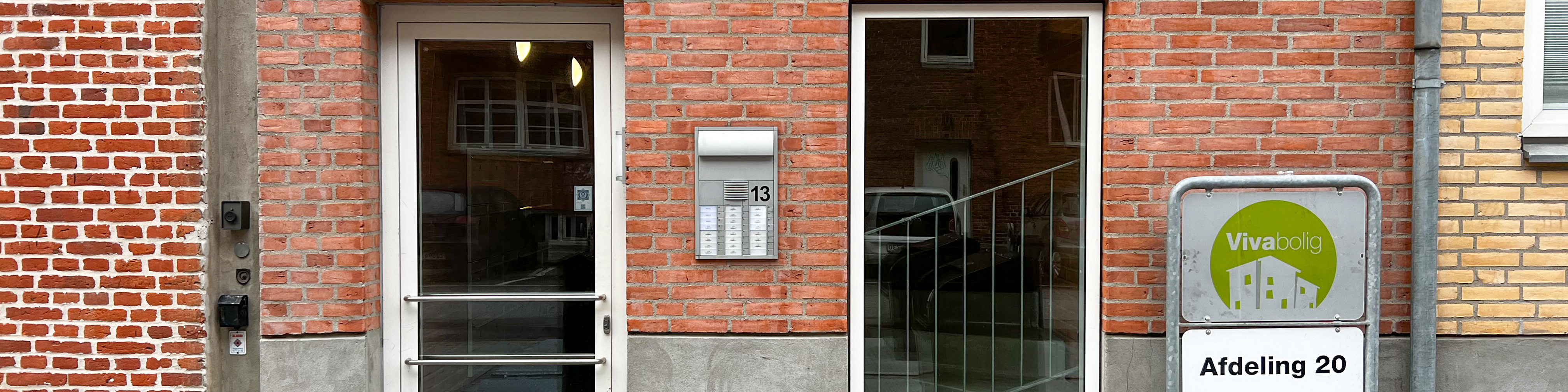 Vendelbogade indgang