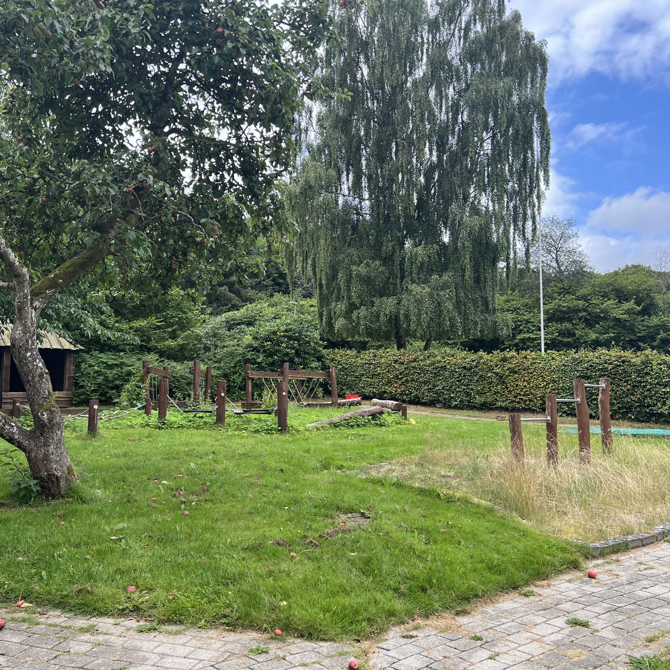 Bøgen Have med legeredskaber